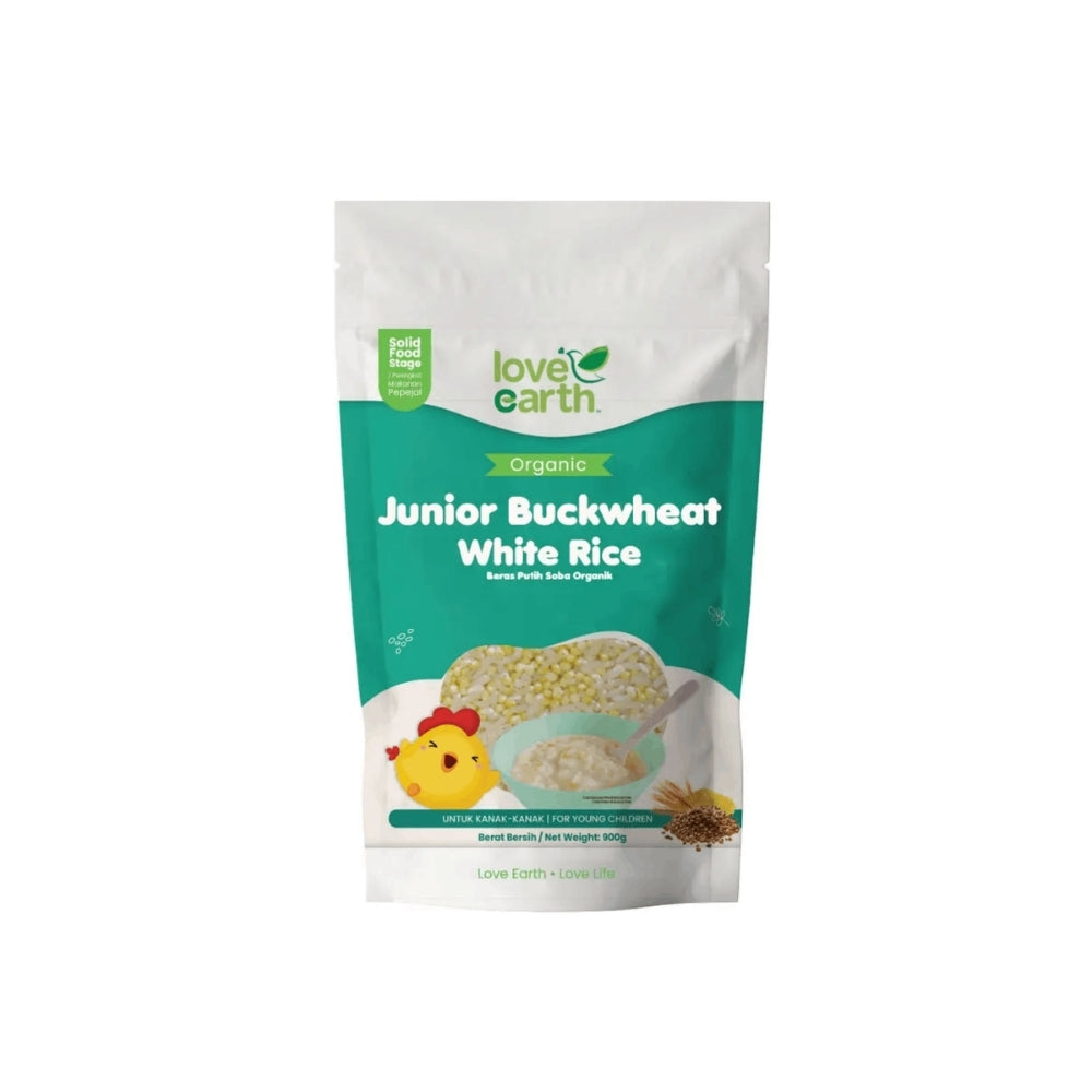 LOVE EARTH ORGANIC BABY RICE (BUCKWHEAT) 900G