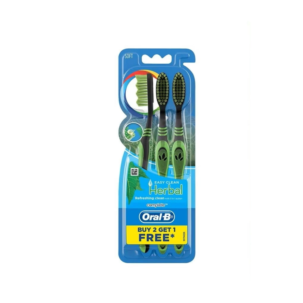 ORAL-B COMPLETE EASY CLEAN HERBAL POLYBAG 3S