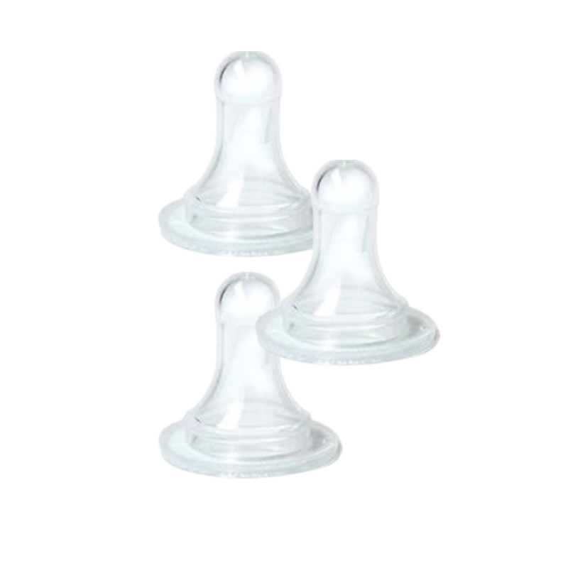 PUREEN ANTICOLIC SILICON NIPPLES 3S SHORT NECK (BST01-S)
