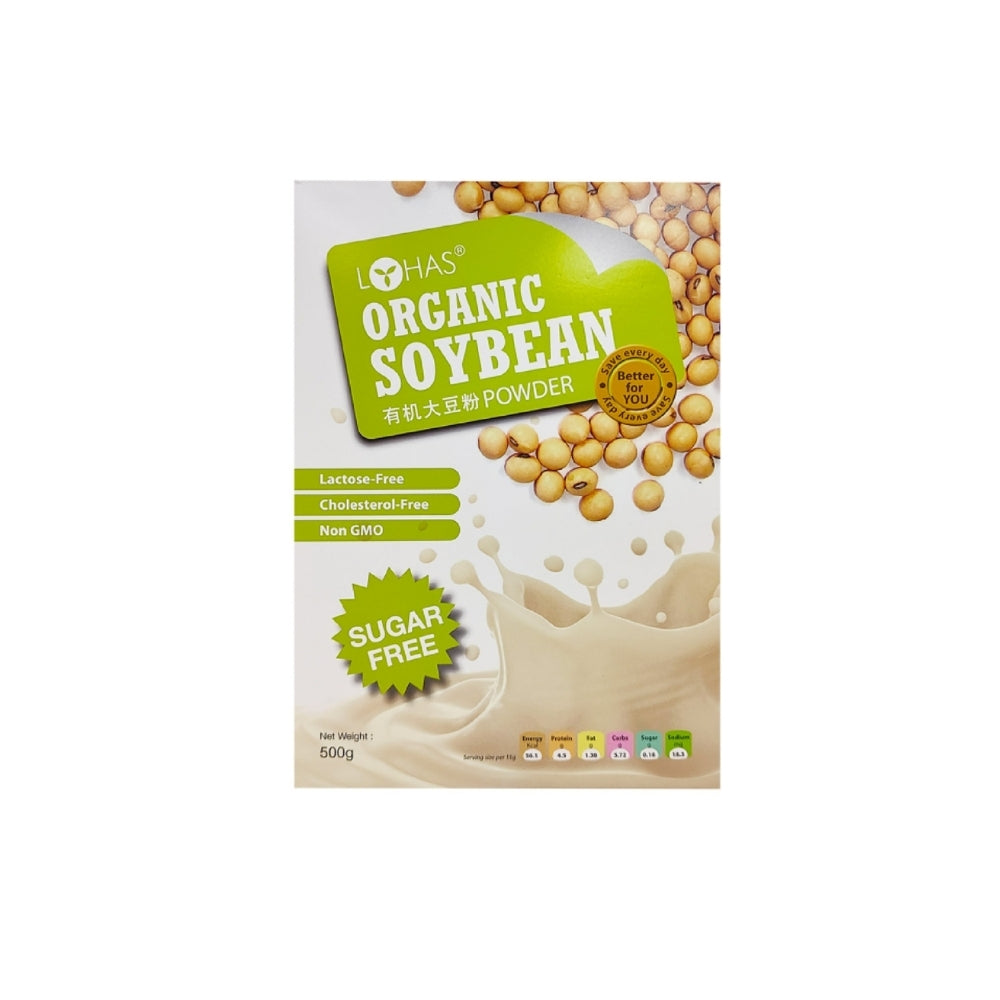 LOHAS ORGANIC SOY BEAN POWDER 500G
