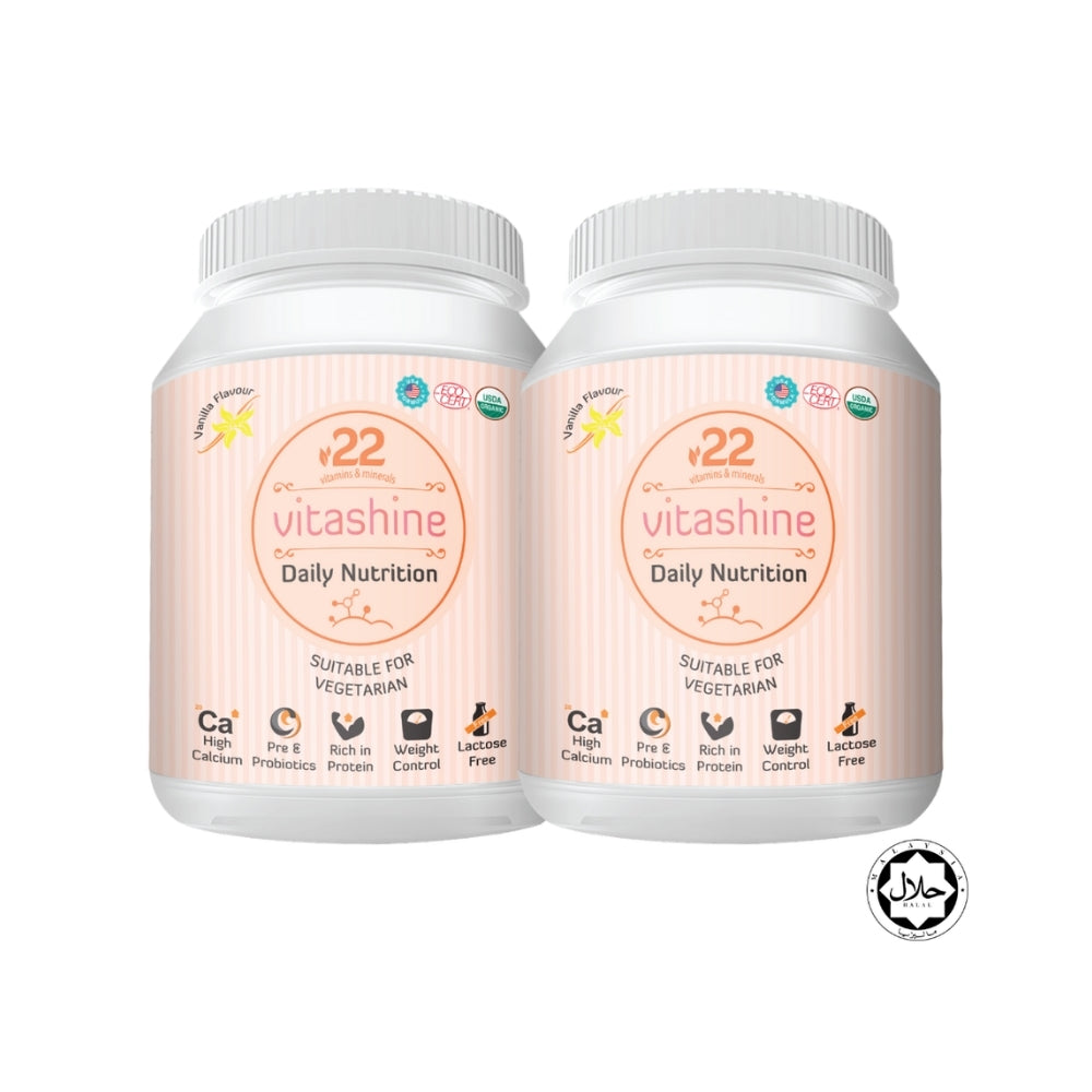 VITASHINE DAILY NUTRITION 22 VANILLA 900G 2S