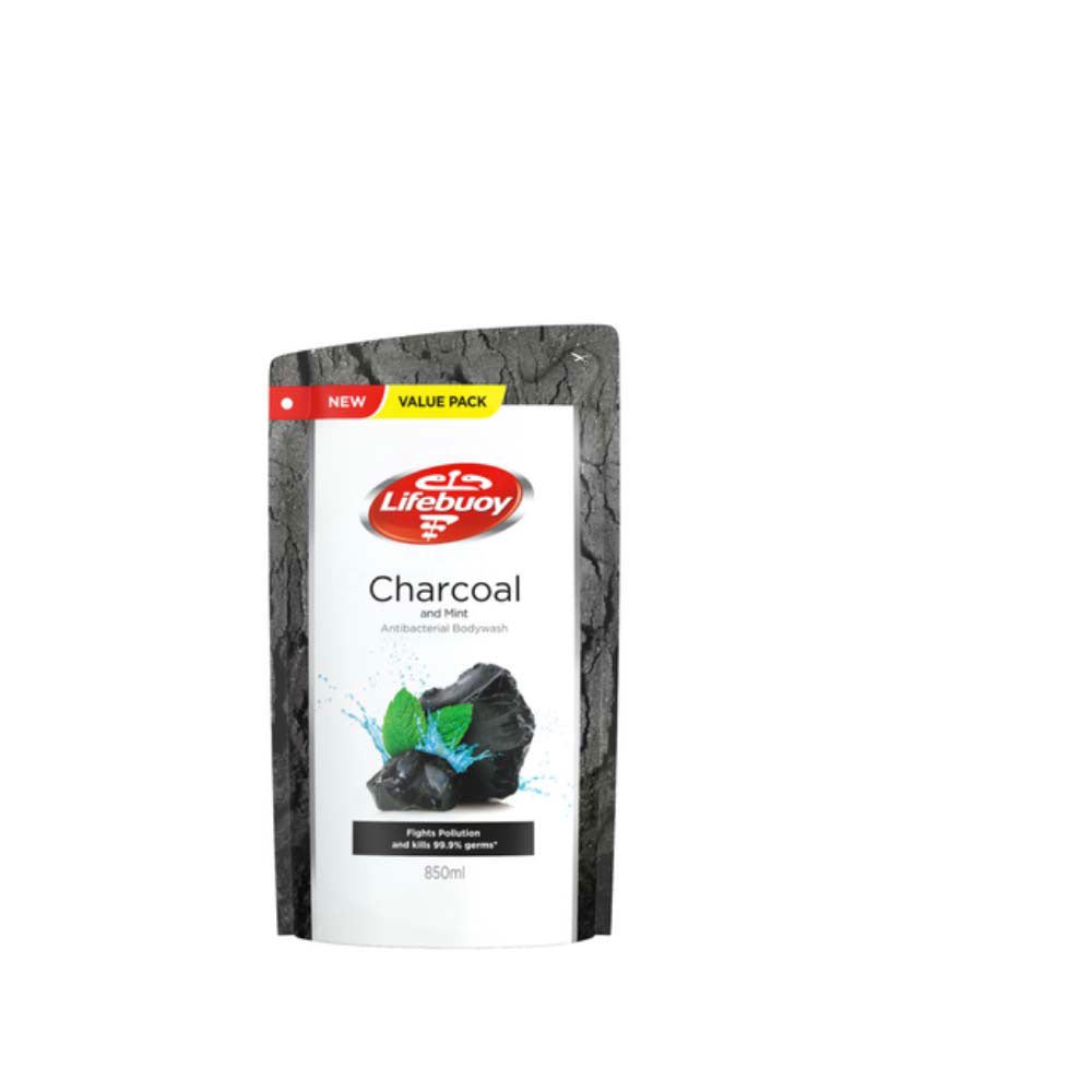LIFEBUOY BODY WASH CHARCOAL MINT REFILL 700ML