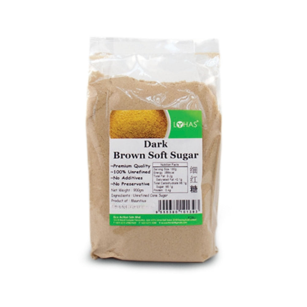 LOHAS NATURAL BROWN SUGAR 900G