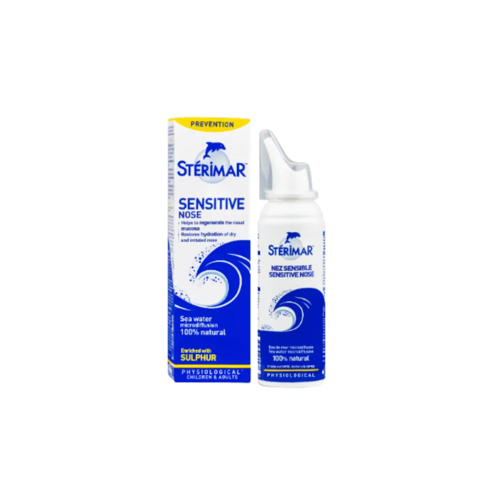 STERIMAR SENSITIVE NOSE W/SULPHUR NASAL SPRAY 100ML