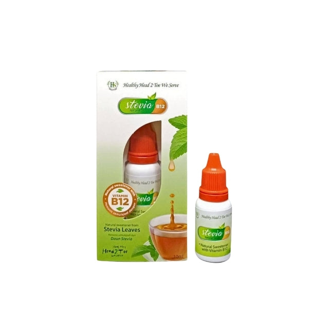 HS STEVIA NATURAL DROPS B12 10ML