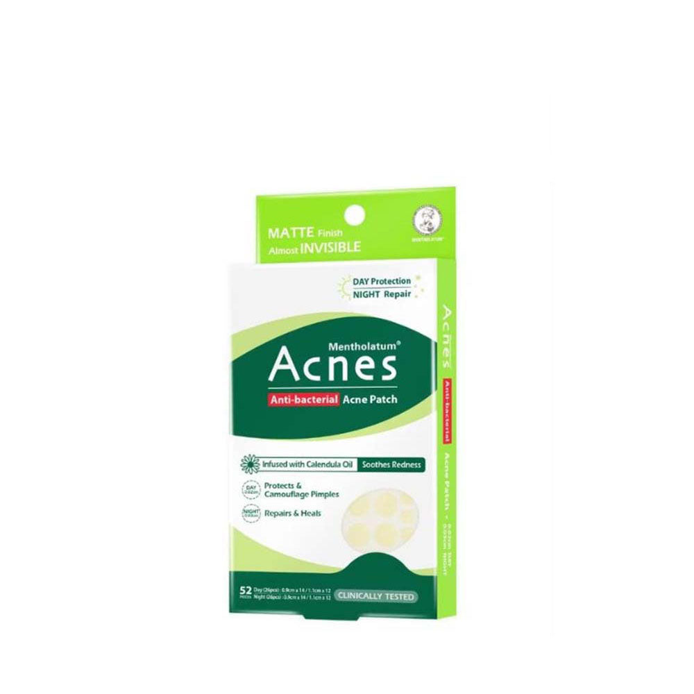 MENTHOLATUM ACNES A.BAC DAY&NIGHT CALENDULAPATCH52S