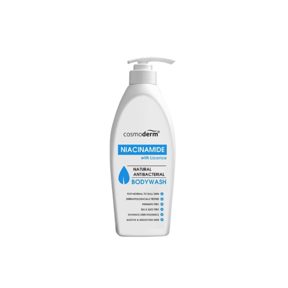 COSMODERM NIACINAMIDE BODY WASH 500ML