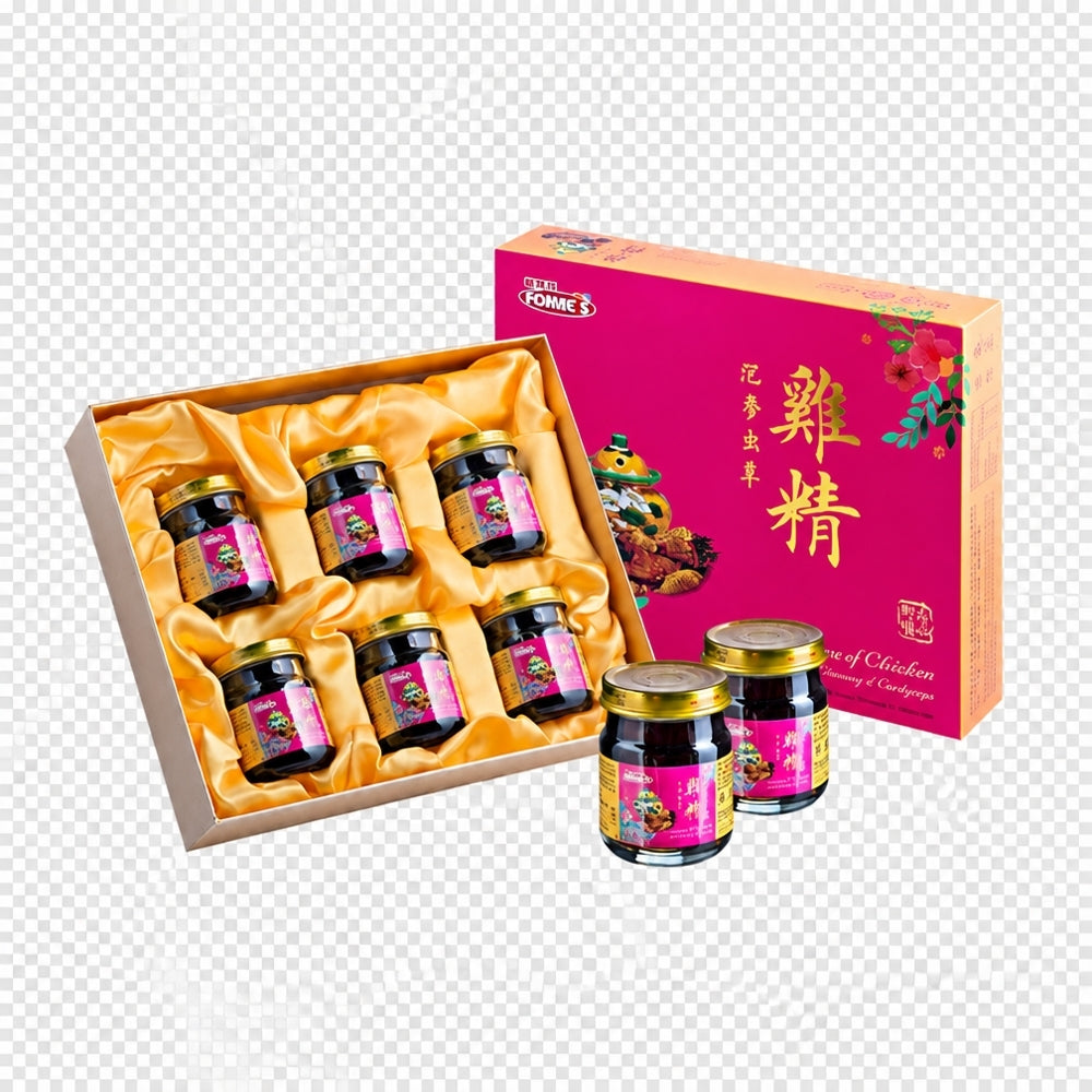 FOMEC ESSENCE OF CHICKEN (GINSENG & CORDYCEPS) 6X70ML (BY06)