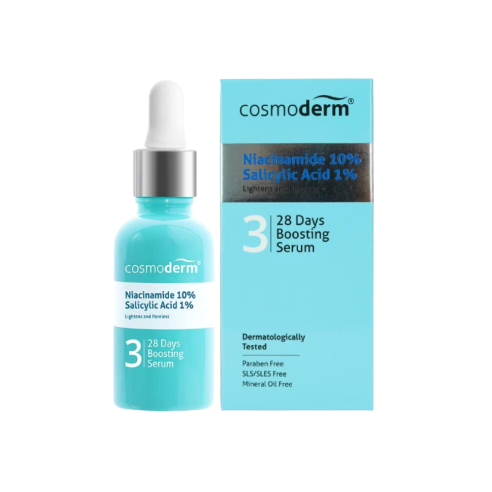 COSMODERM NIACINAMIDE 28DAY BOOSTING SERUM 30ML