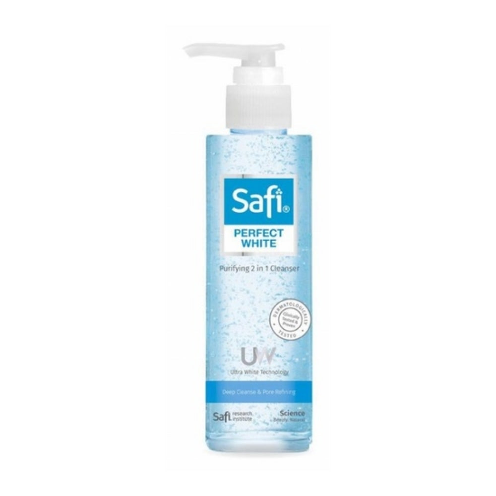 SAFI PERFECT WHITE PURIFYING 2 IN 1 CLEANSER 160ML