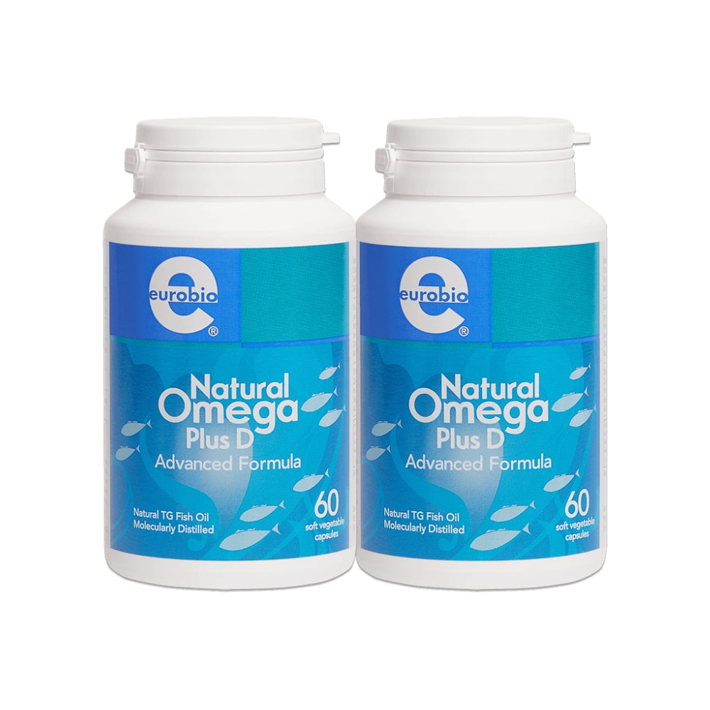 EUROBIO NATURAL OMEGA PLUS D ADVANCE FORMULA 60SX2