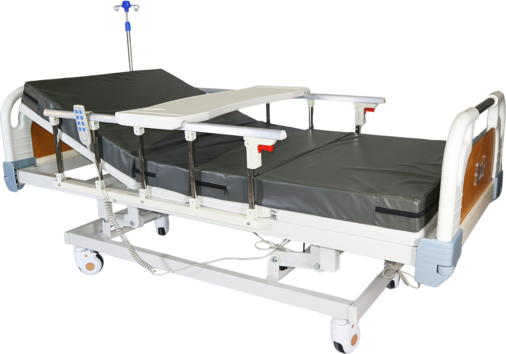 MERS PREMIUM THREE FUNCTION ELECTRIC BED WITH PORTABLE TABLE & MATTRESS B3001-P1