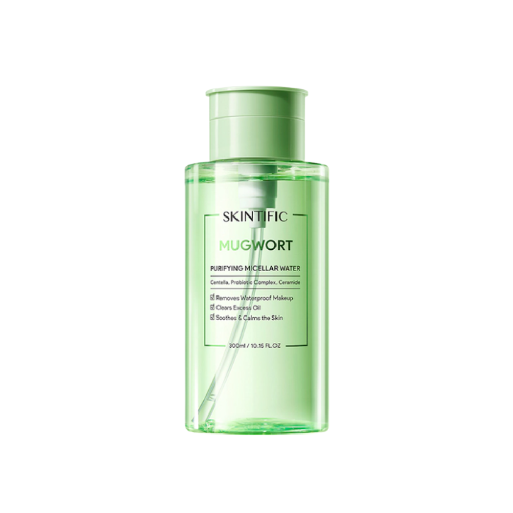 SKINTIFIC MUGWORT PURIFYING MICELLAR WATER 300ML