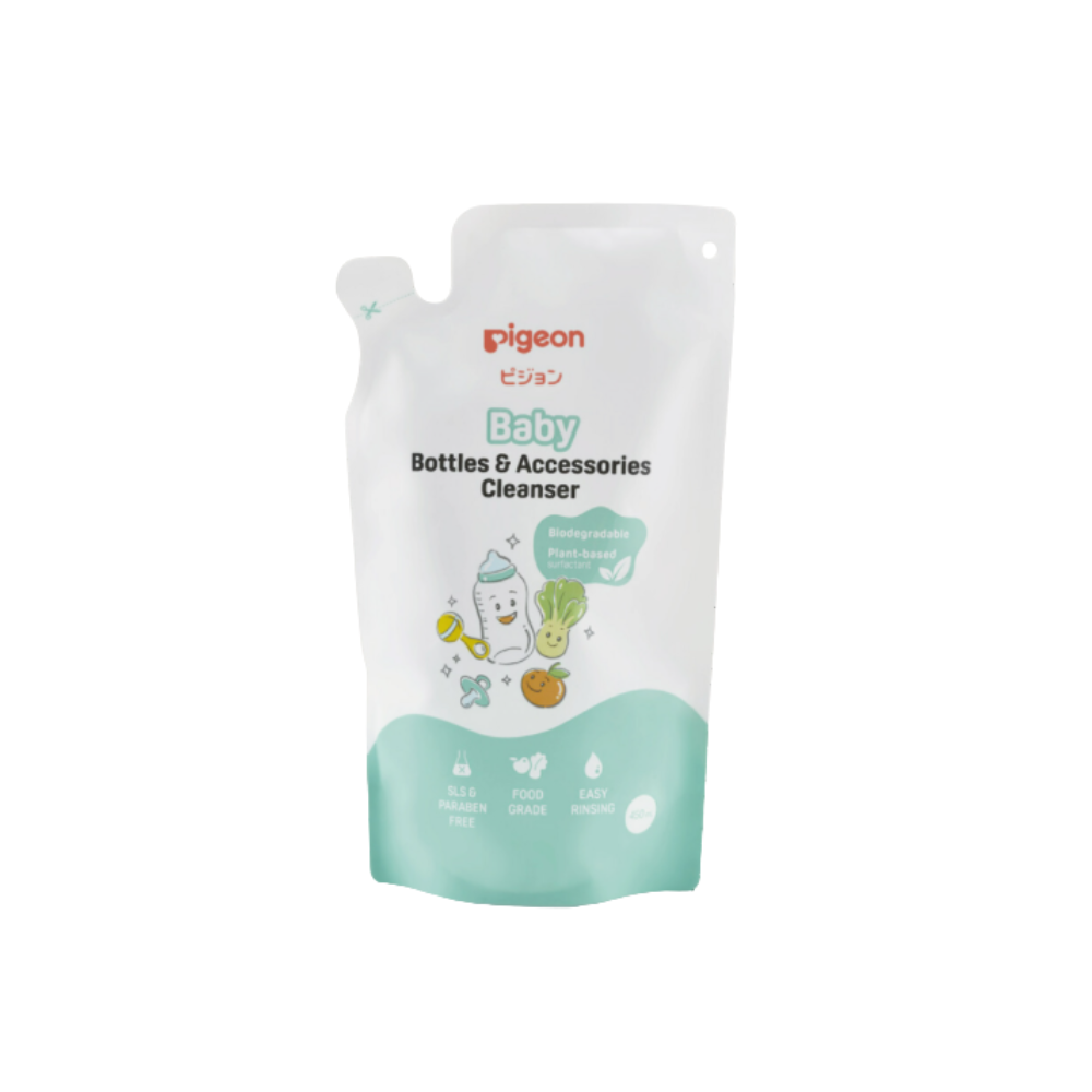 PIGEON BABY BOTTLES & ACCESSORIES CLEANSER REFILL 450ML 79812