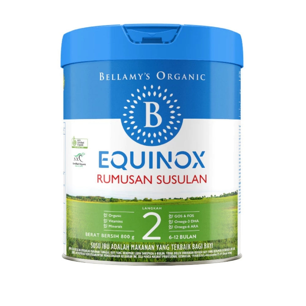 BELLAMYS ORGANIC STEP 2 EQUINOX FOLLOW-UP FORMULA 800G