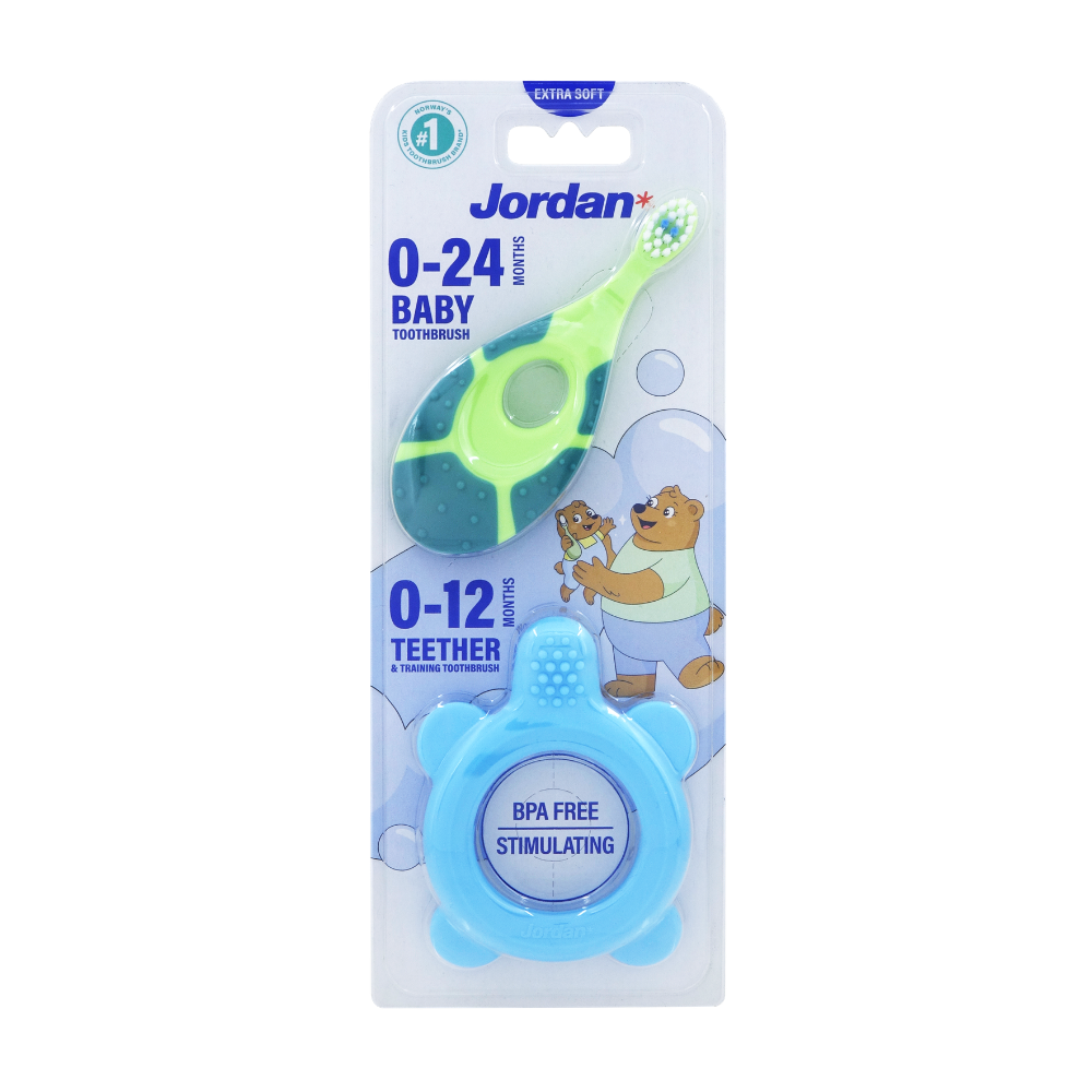 JORDAN KIDS TEETHER STEP 0 1S + STEP 1 EXTRA SOFT 1S