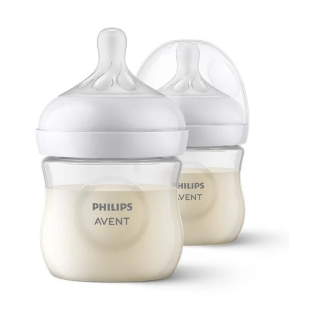 AVENT NATURAL RESPONSE BOTTLE 0MONTH+ 125ML/4OZ 2S