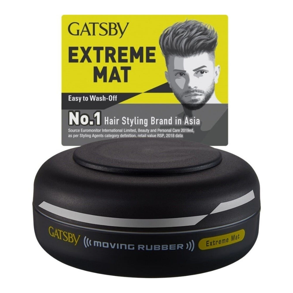 GATSBY MOVING RUBBER EXTREME MATTE 80G