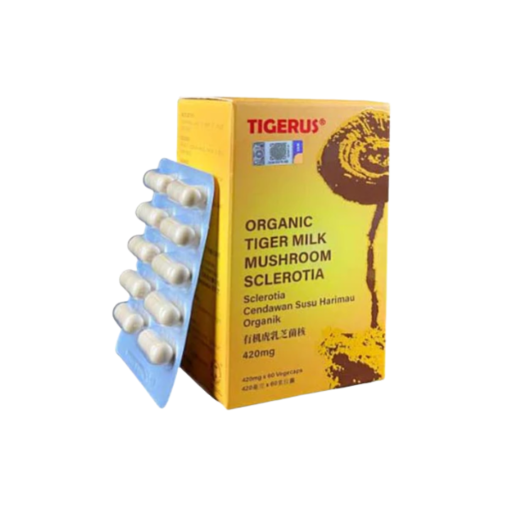 TIGERUS TIGER MILK MUSHROOM 420MG 60SX2+10S