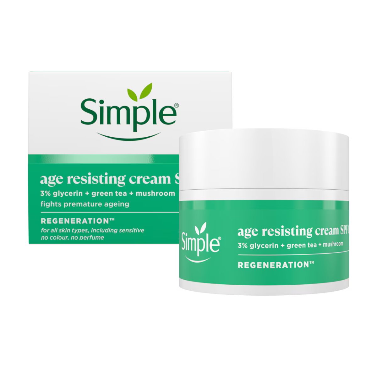 SIMPLE REGENERATION AGE RESISTING DAY CREAM 50ML