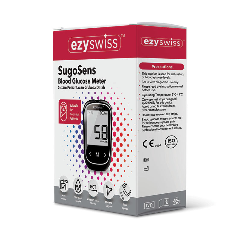 EZYSWISS  SUGOTREN CONTINUOUS GLUCOSE MONITORING SYSTEM