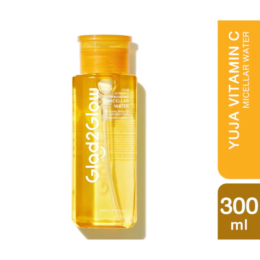 GLAD2GLOW PERFECT VITA C BRIGHT GLOW MICELLAR WATER 300ML