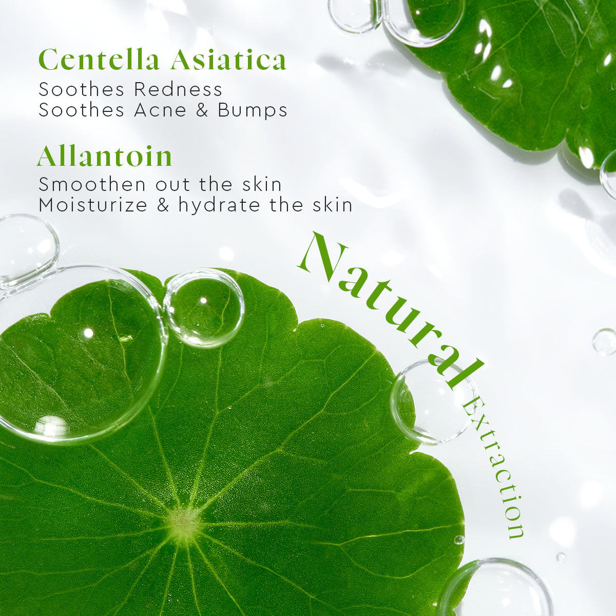 GLAD2GLOW CENTELLA ALLANTOIN SOOTHING GEL MOISTURIZER 100G