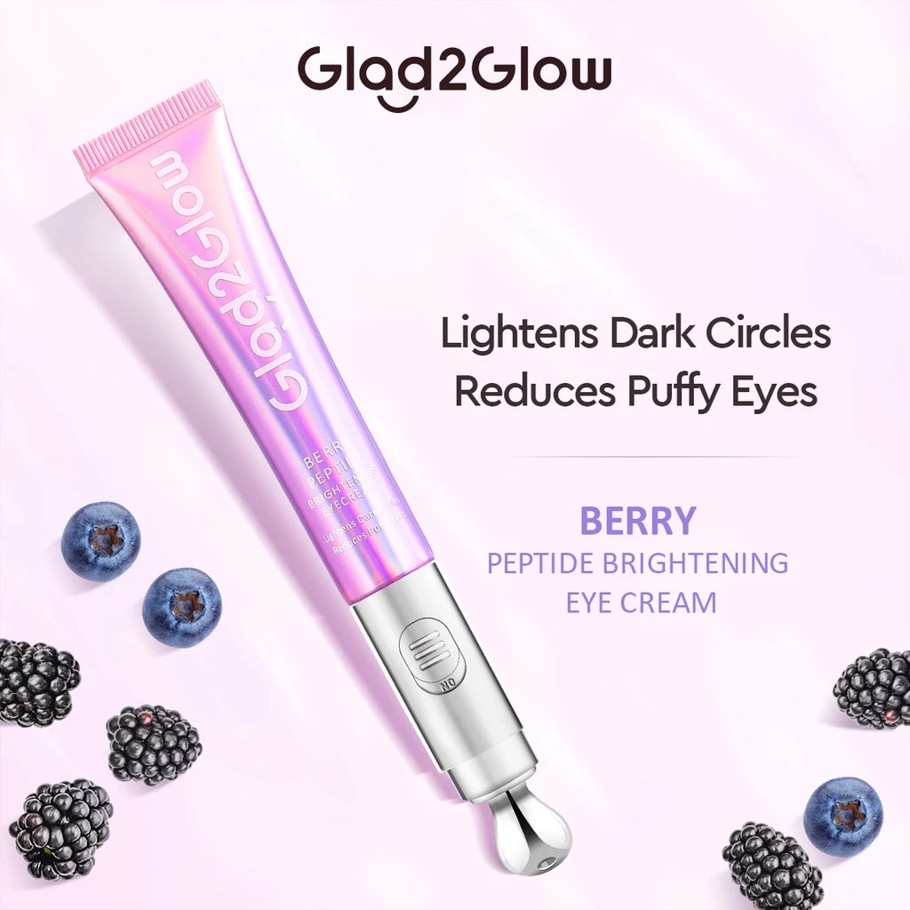GLAD2GLOW Berry Peptide Brightening Eye Cream 15g