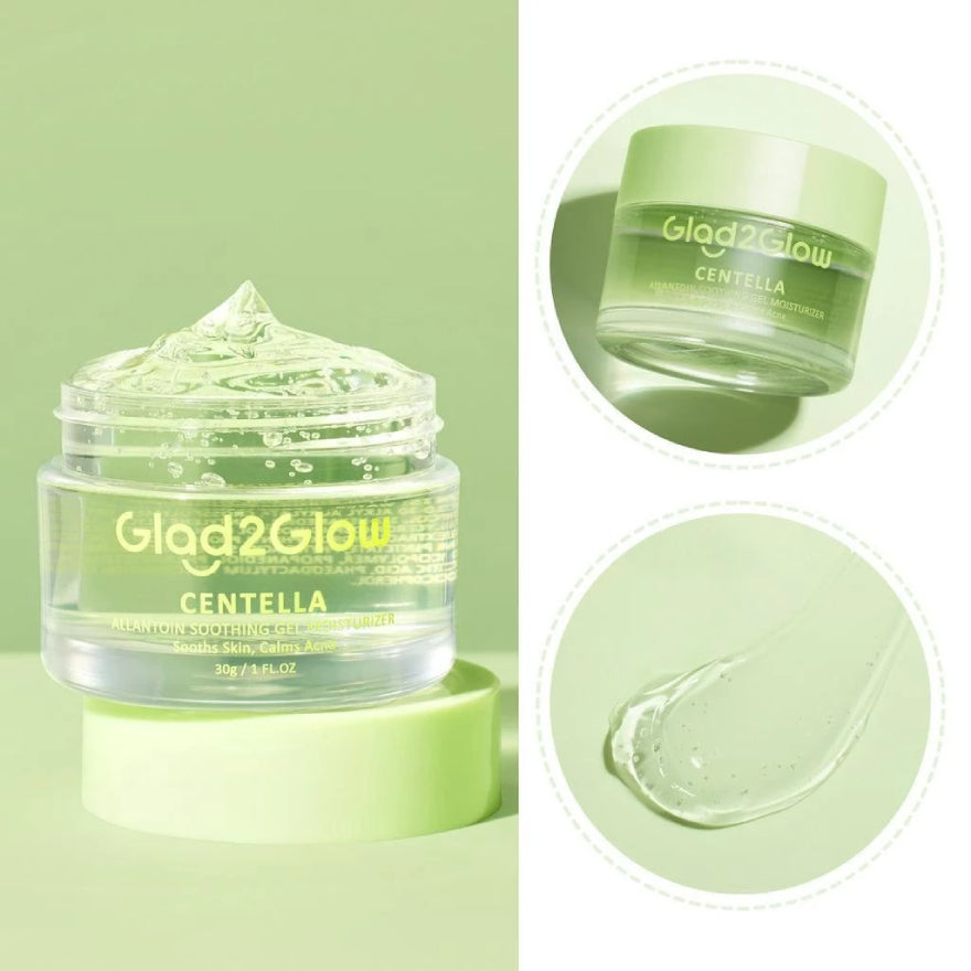 GLAD2GLOW CENTELLA ALLANTOIN SOOTHINGGEL MOISTURIZER 30G