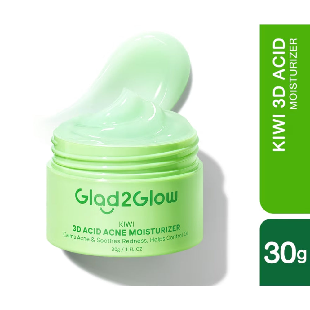 GLAD2GLOW KIWI 3D ACID ACNE MOISTURIZER 30G