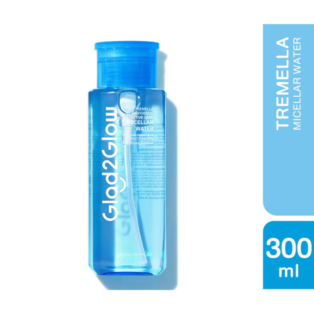 GLAD2GLOW TREMELLA PANTHENOL SENSITIVE CARE MICELLAR WATER 300ML