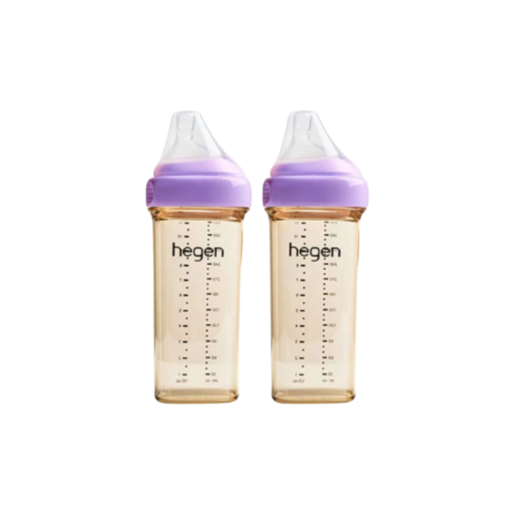 HEGEN PCTO FEEDING BOTTLE PPSU PURPLE 330ML 2S
