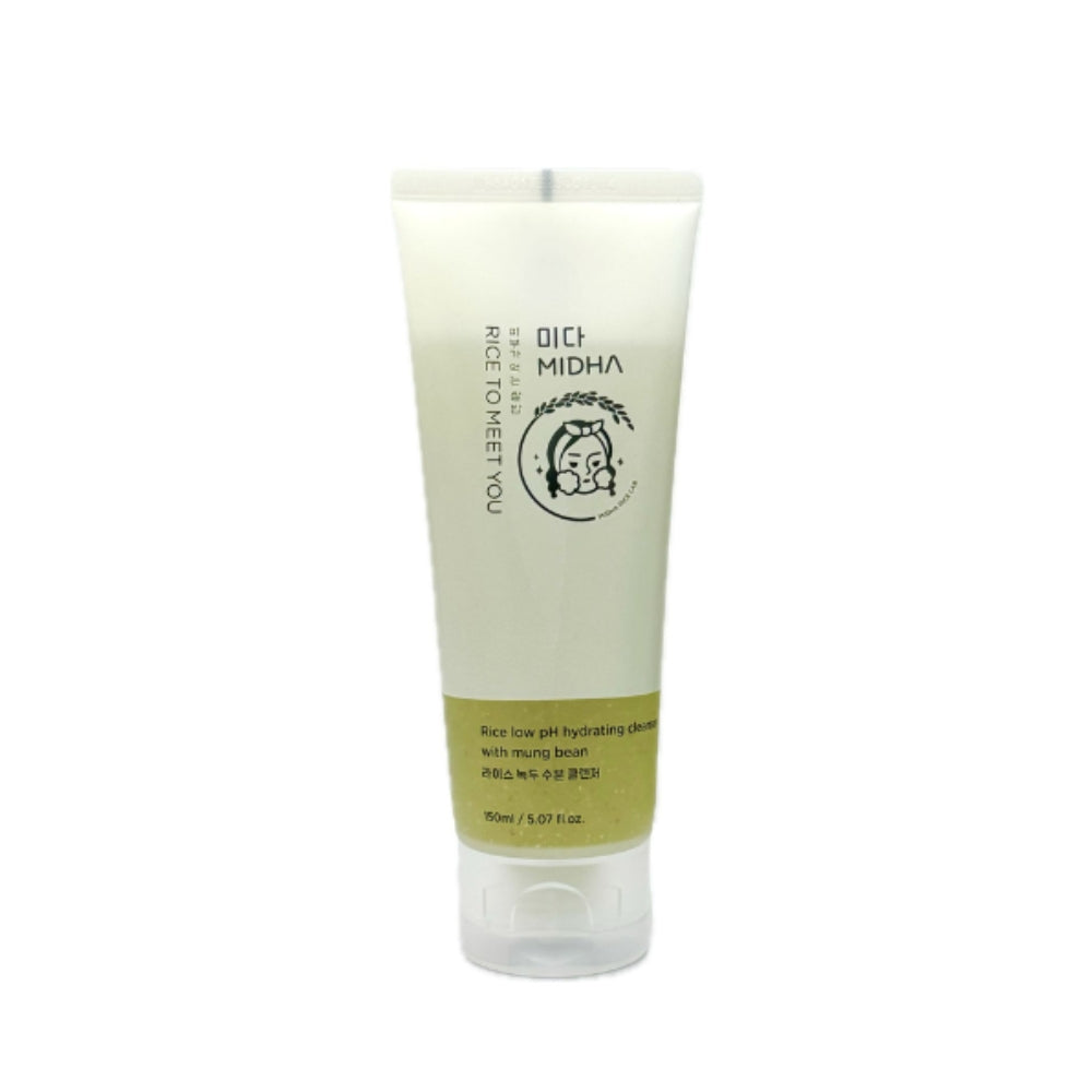 MIDHA RICE LOW PH HYDRATING CLEANSER WITH MUNG BEAN 150ML