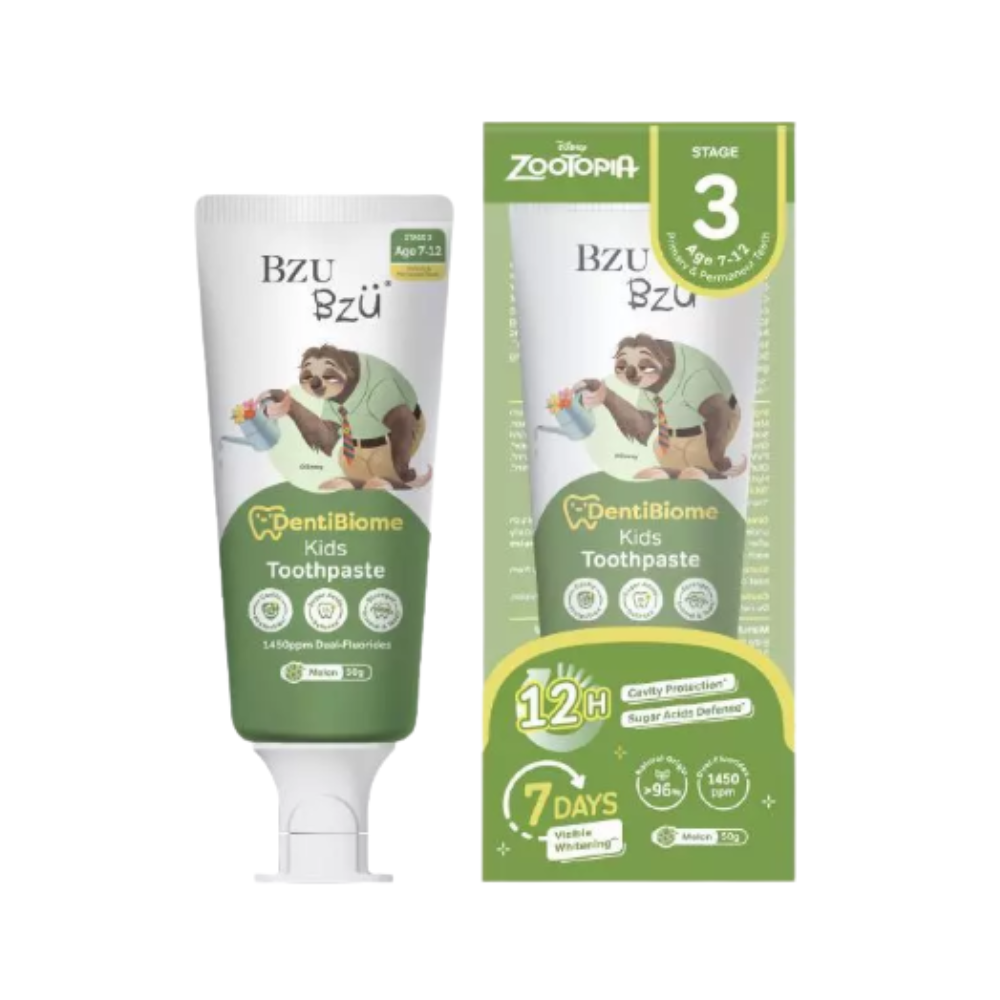BZU BZU DENTIBIOME KIDS TOOTHPASTE STAGE 3 MELON