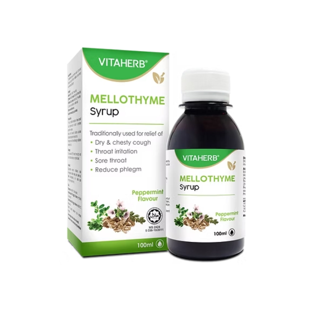 VITAHERB MELLOTHYME SYRUP 100ML