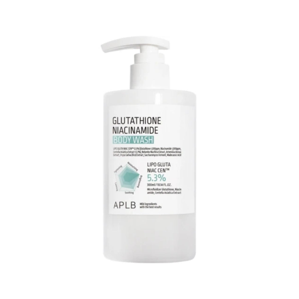 APLB GLUTATHIONE NIACINAMIDE BODY WASH 300ML
