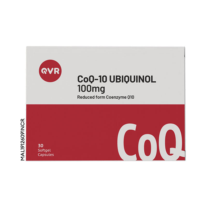 QVR COQ10 UBIQUINOL 100MG 30S