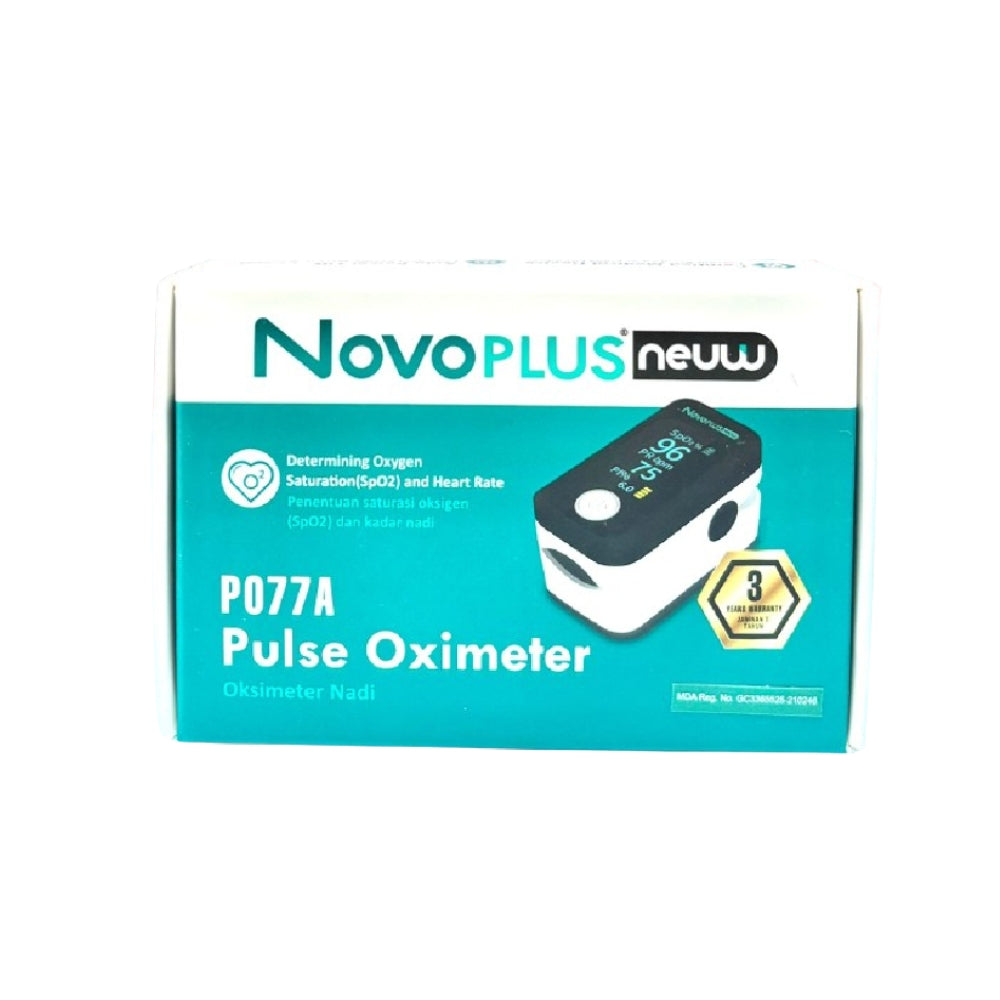 NOVOPLUS PULSE OXIMETER PO77A 1S