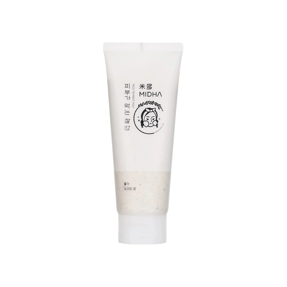 MIDHA RICE BRAN SCRUB FOAM 70ML