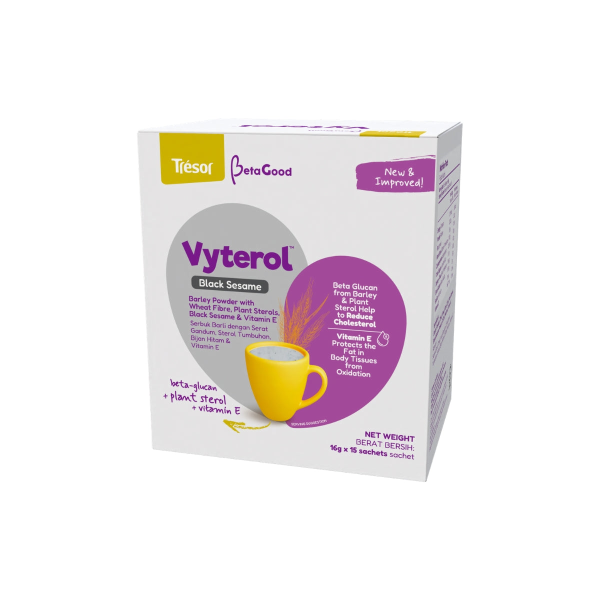 TRESOR BETAGOOD VYTEROL BLK SSM 16G 15S