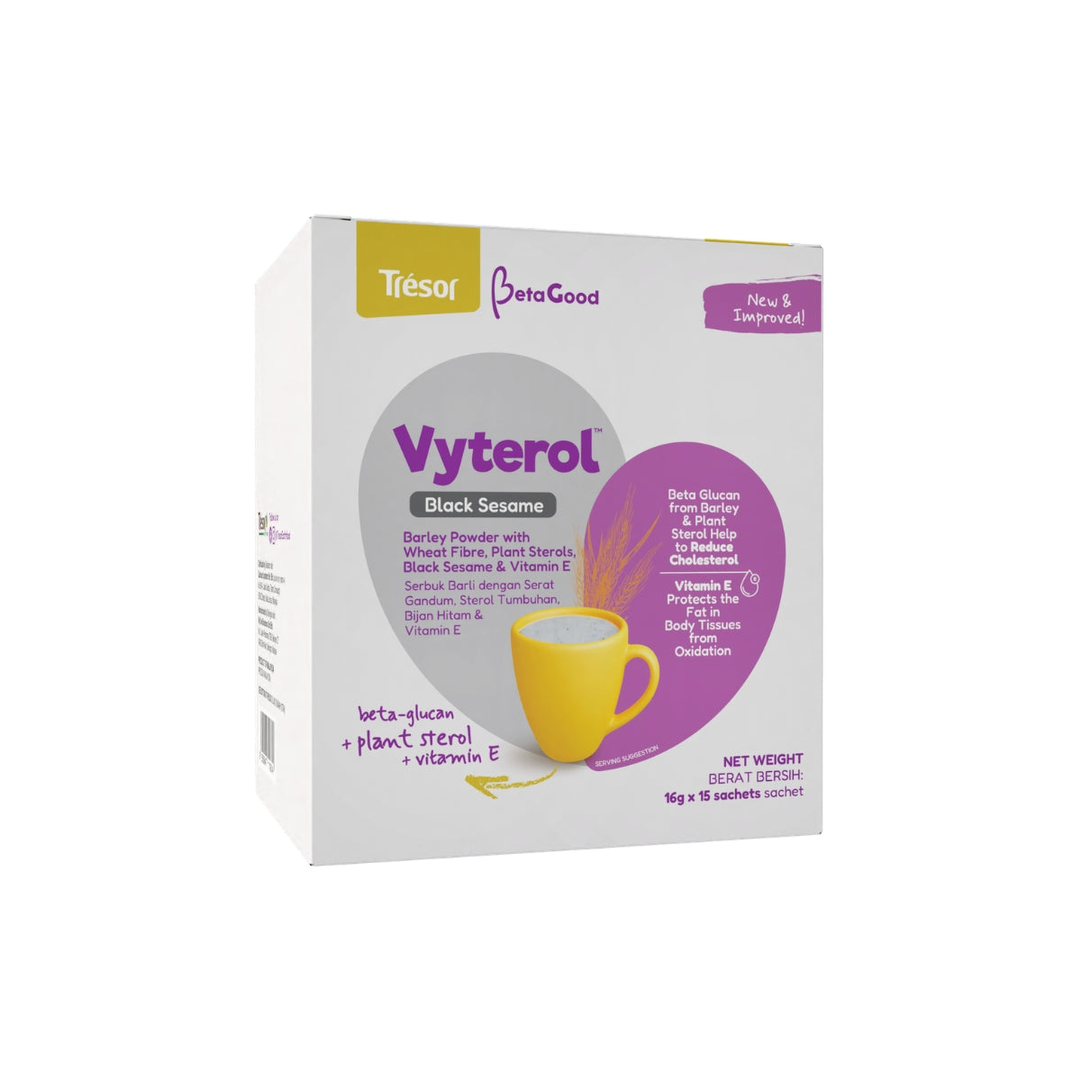TRESOR BETAGOOD VYTEROL BLK SSM 16G 15S