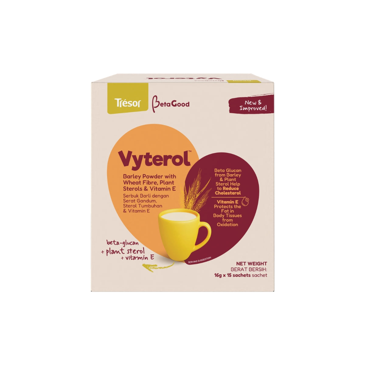 TRESOR BETAGOOD VYTEROL ORIGINAL 16G 15S