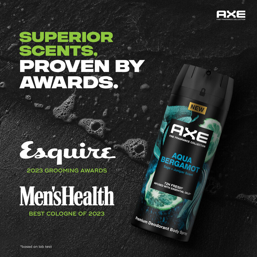 AXE DEO SPRAY AQUA BERGAMOT 135ML