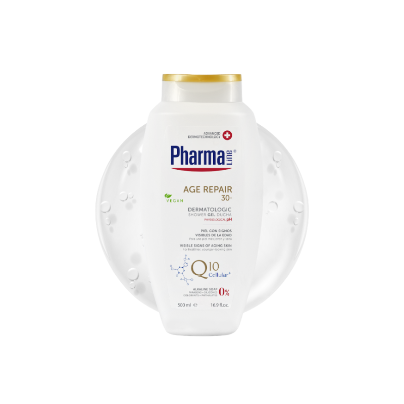 PHARMALINE AGE REPAIR 30+ BODY LOTION 500ML