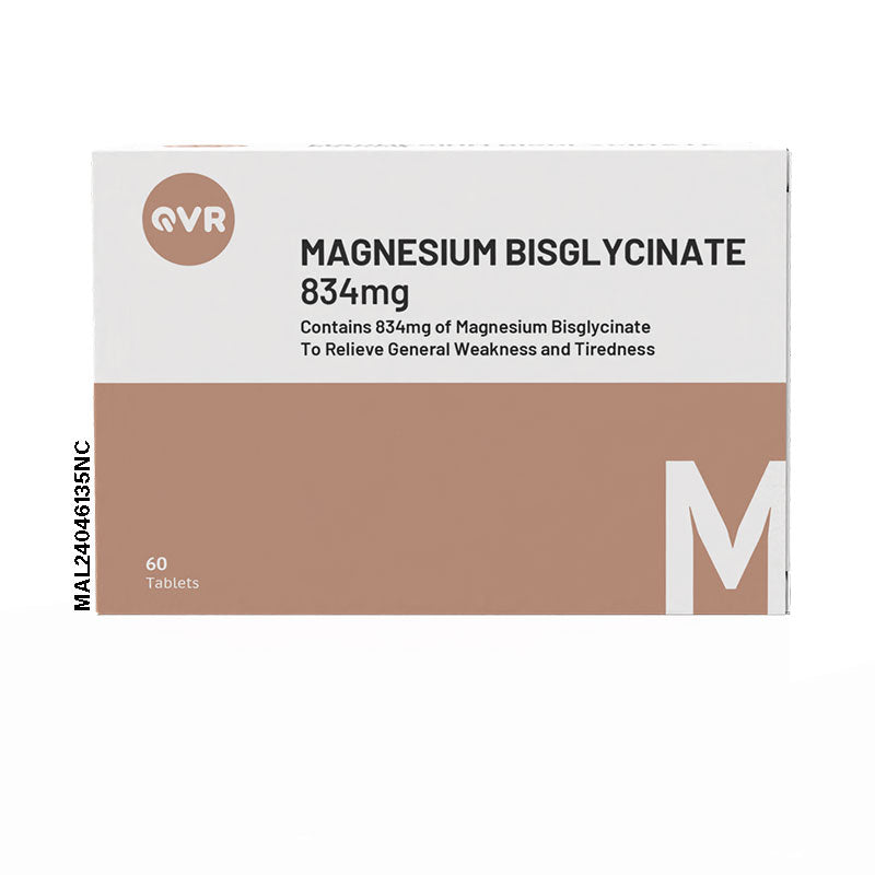 QVR MG BISGLYCINATE 834MG 10SX6