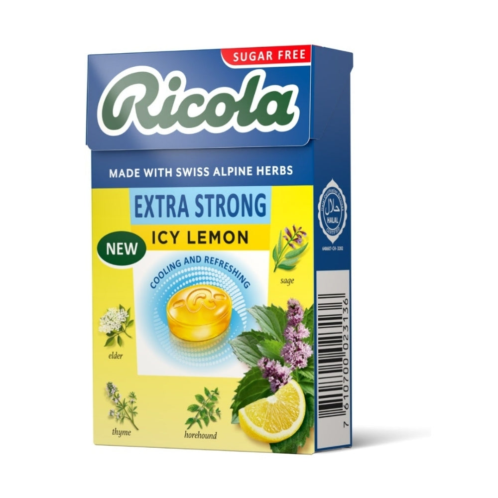 RICOLA ICY LEMON 40G