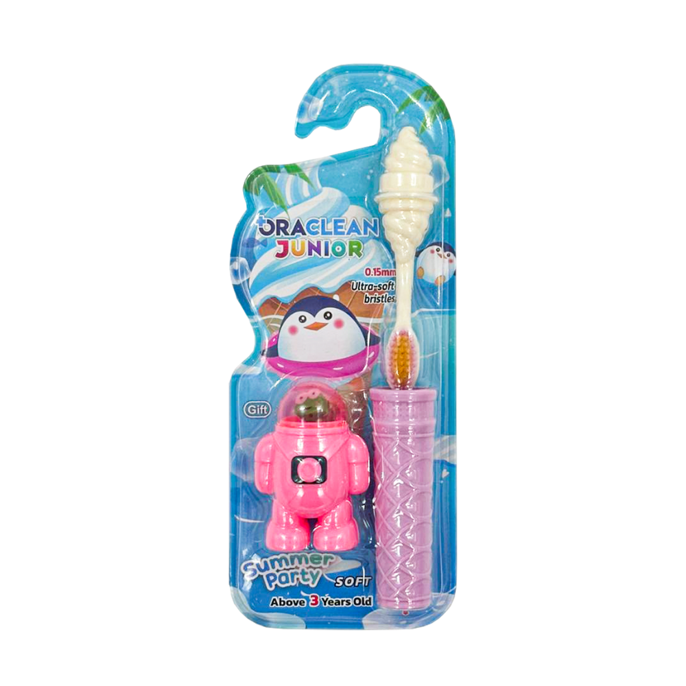 ORACLEAN JUNIOR TOOTHBRUSH SET ICE CREAM 1S