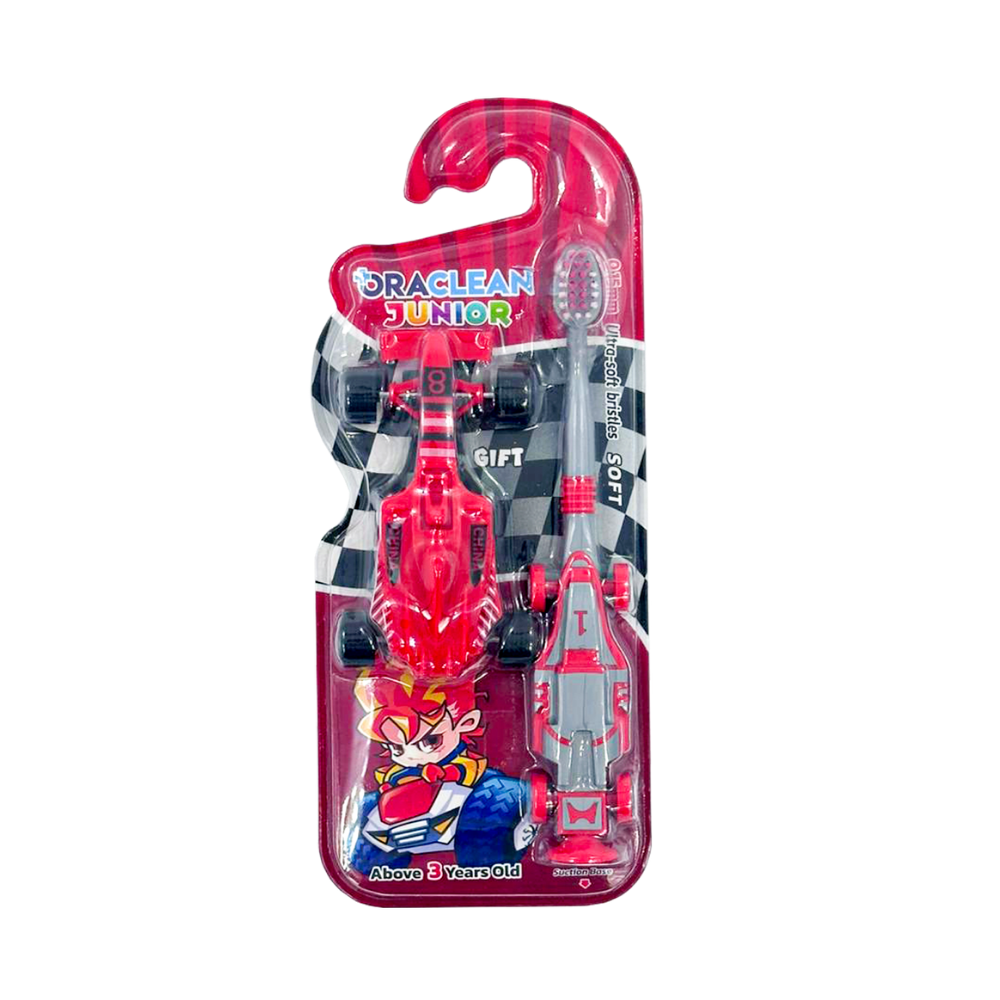 ORACLEAN JUNIOR TOOTHBRUSH SET RACING CAR 1S