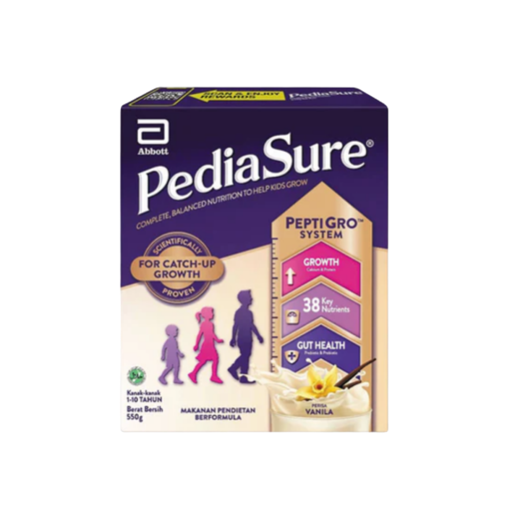 PEDIASURE 10+ VANILLA BIB 550G
