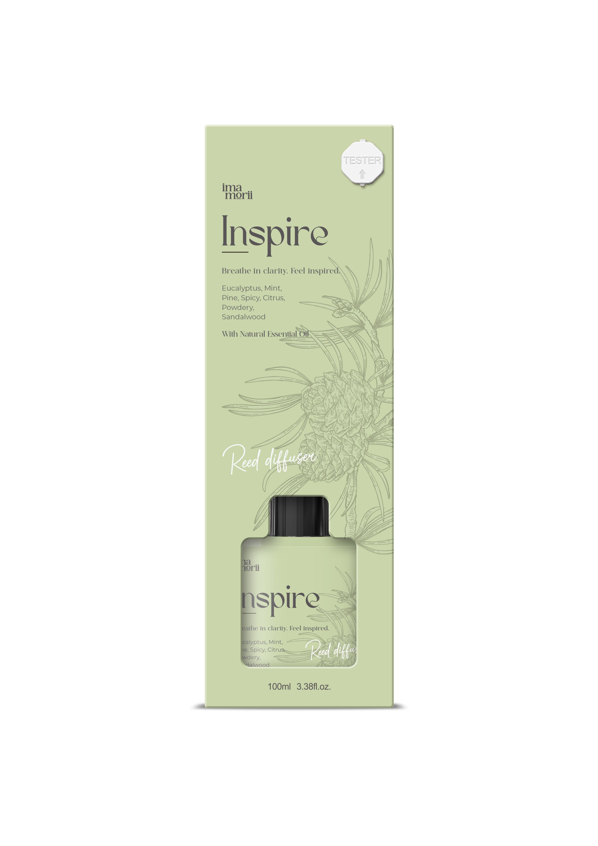 IMA MORII DAY ZEN REED DIFFUSER INSPIRE 100ML